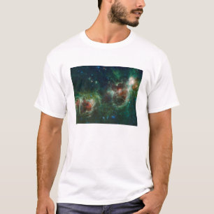 Infrarotmosaik der Herz-und Soul-Nebel T-Shirt