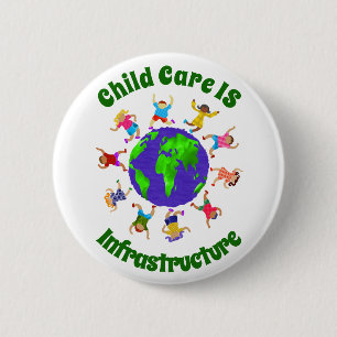 Infrastruktur für Kinderbetreuung Button
