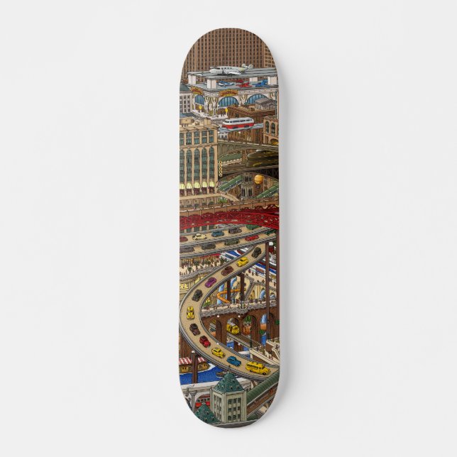 INFRASTRUKTUR SKATEBOARD (Vorne)