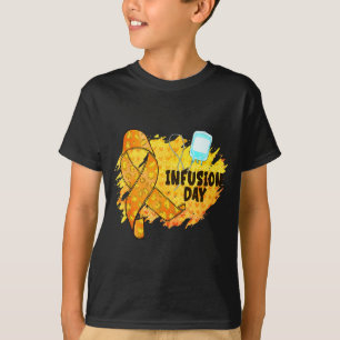 Infusionstag Multiple Sklerose-Bewusstsein Orange T-Shirt