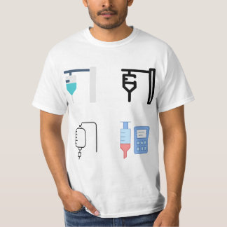 Infusionstherapie Aufkleberpackung - Infusion T-Shirt