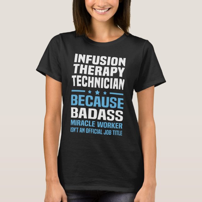 Infusionstherapie T-Shirt (Vorderseite)