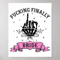 Ing Schließlich Bride Skeleton Hand Halloween Bach