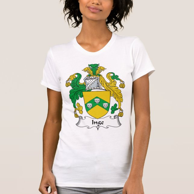 Inge-Familienwappen T-Shirt (Vorderseite)
