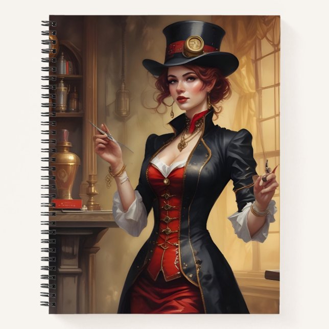 Ingeniera de Fuego Notizbuch (Vorderseite)