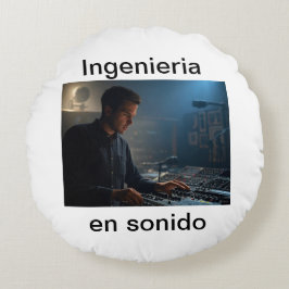 Ingenieria en sonido rundes kissen