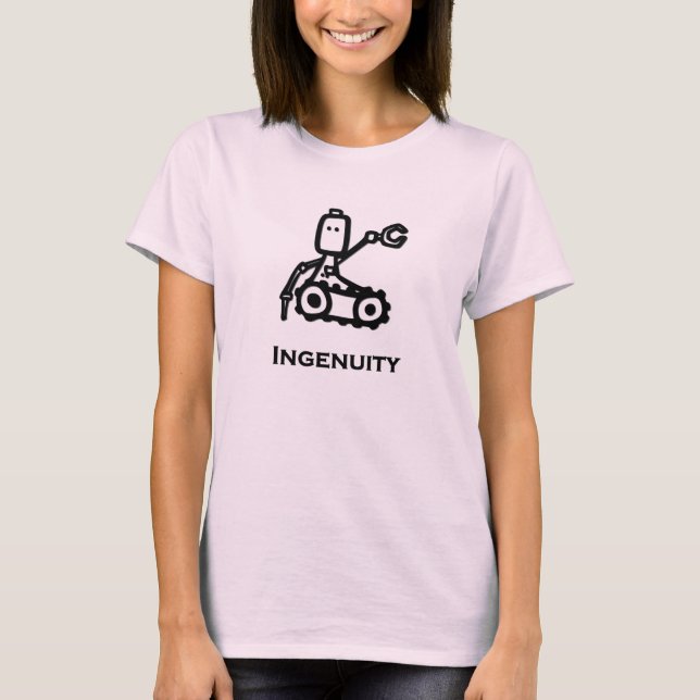 Ingenieur Bot-Einfallsreichtum T-Shirt (Vorderseite)
