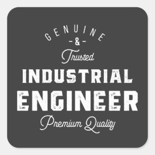 Ingenieur, cool, Ingenieur, Ingenieur, Quadratischer Aufkleber