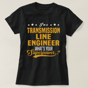 Ingenieur der Übertragungsleitung T-Shirt