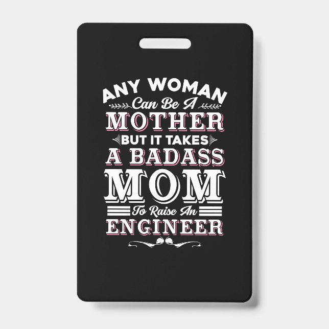 Ingenieur erschafft eine Mama, einen Ingenieur auf Ausweis (Vorderseite)