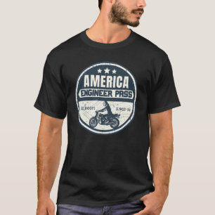Ingenieur-Fahrrad-Reise durch die Colorda-Straße T-Shirt