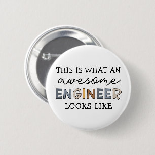 Ingenieur Funny Phantastisch Engineer   Engineerin Button