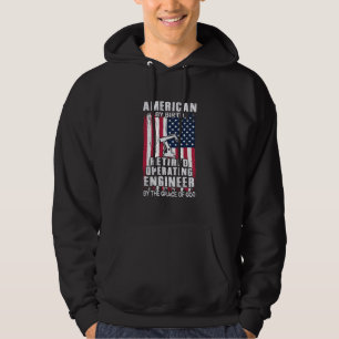 Ingenieur für amerikanisches Nachfahren Hoodie