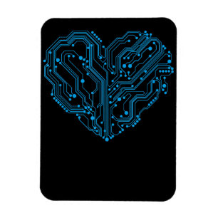Ingenieur für den Valentinstag eines Funny Cyber C Magnet