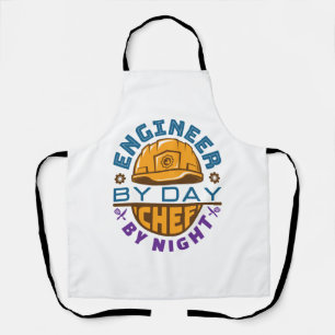 Ingenieur für Koch durch Nachttechnik Schürze