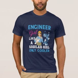 Ingenieur für Proud Engineer Girl T-Shirt