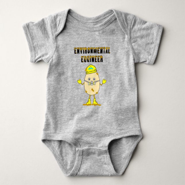 Ingenieur für Umwelttechnik Baby Strampler (Vorderseite)