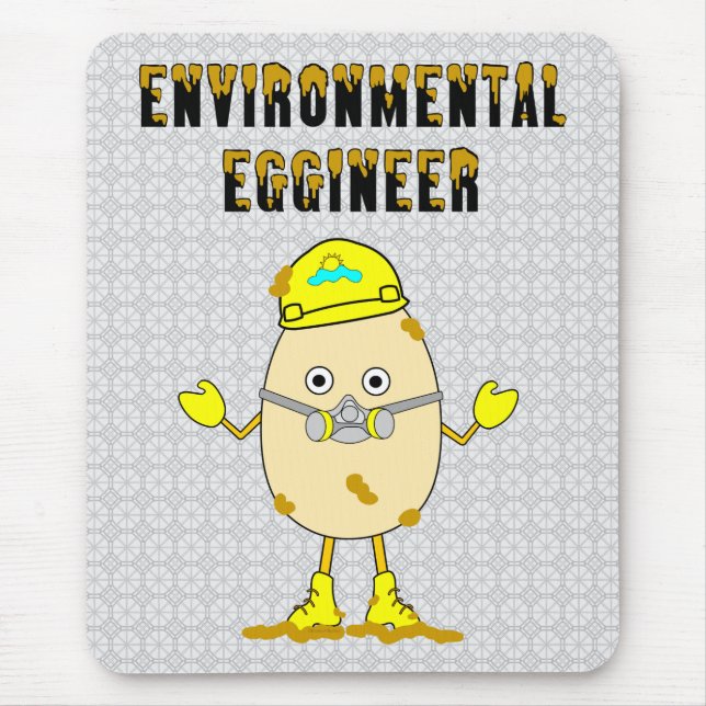 Ingenieur für Umwelttechnik Mousepad (Vorne)