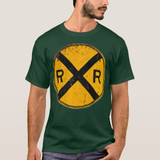 Ingenieur für Vintage Bahnübergangsfahrer T-Shirt