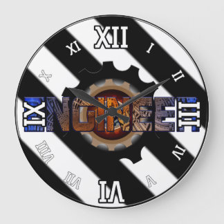Ingenieur Große Wanduhr