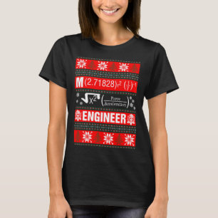 Ingenieur hässliche Weihnachtswitschern T-Shirt