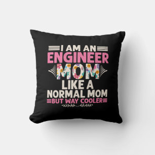 Ingenieur I bin Ingenieur-Mama Kissen