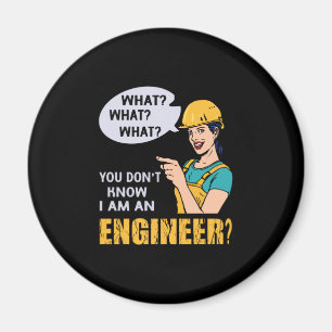Ingenieur ich bin Ingenieur Magnet