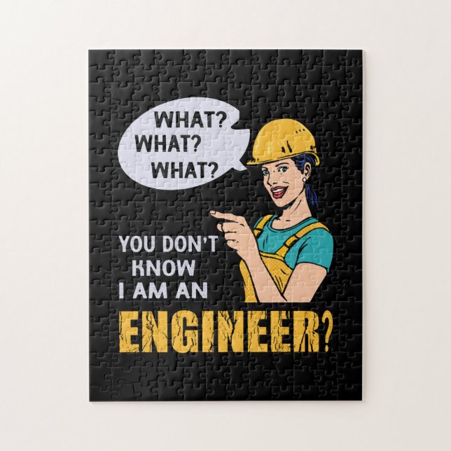 Ingenieur ich bin Ingenieur Puzzle (Vertikal)