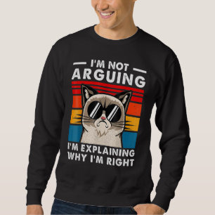 Ingenieur, ich streite nicht über das komische Ing Sweatshirt