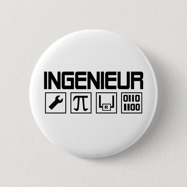 ingenieur Ikone Button (Vorderseite)