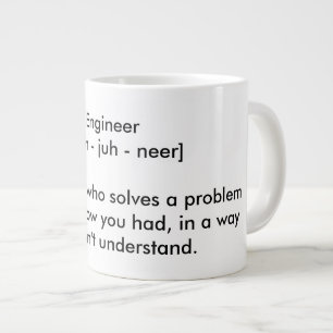 Ingenieur Jumbo-Tasse