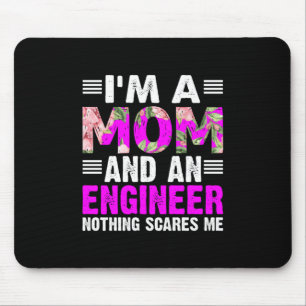 Ingenieur Kunst als Mama und Ingenieur Mousepad