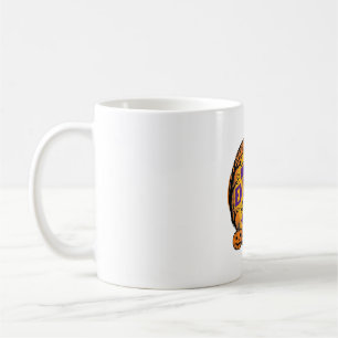 Ingenieur liebt Halloween Vintage-Kürbis-Design_1 Kaffeetasse