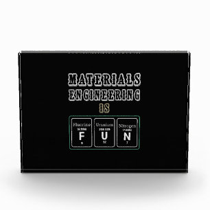 Ingenieur-Materialentwicklung ist Spaß Fotoblock
