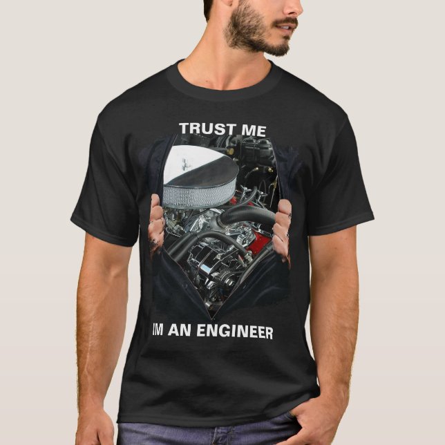 Ingenieur Mens Engineering Quotes Funny Spaß Jokes T-Shirt (Vorderseite)