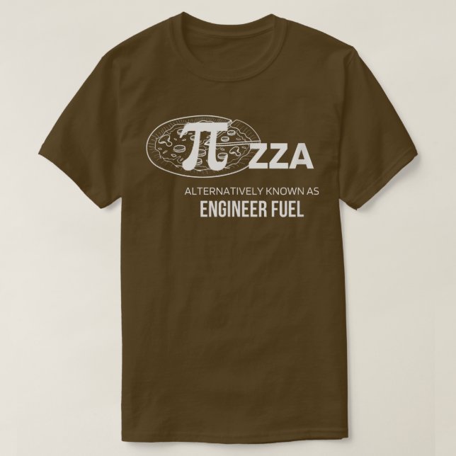 Ingenieur Pizza  T-Shirt (Design vorne)