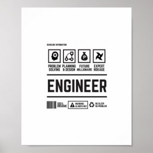 Ingenieur Poster