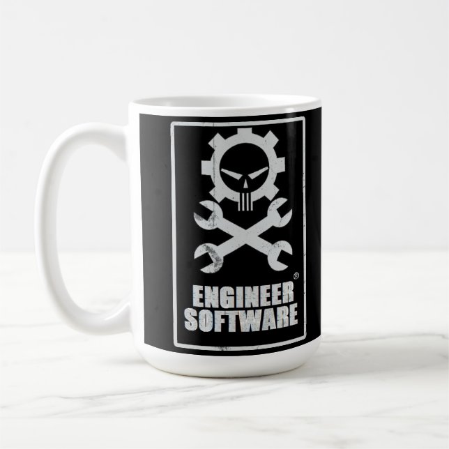 Ingenieur-Software-Tasse Kaffeetasse (Links)