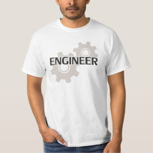 Ingenieur-Uhrwerk-Gänge T-Shirt