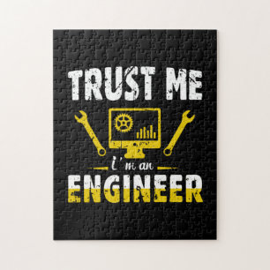 Ingenieur vertraue mir, ich bin Ingenieur Puzzle