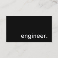 Ingenieur-Visitenkarte