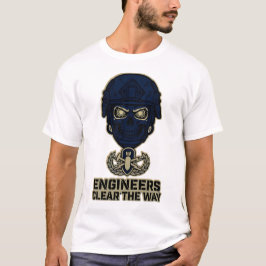 Ingenieure bahnen den Weg Skull Helmet Tee