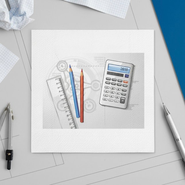 Ingenieure Desktop Paper Napkins Serviette (Von Creator hochgeladen)