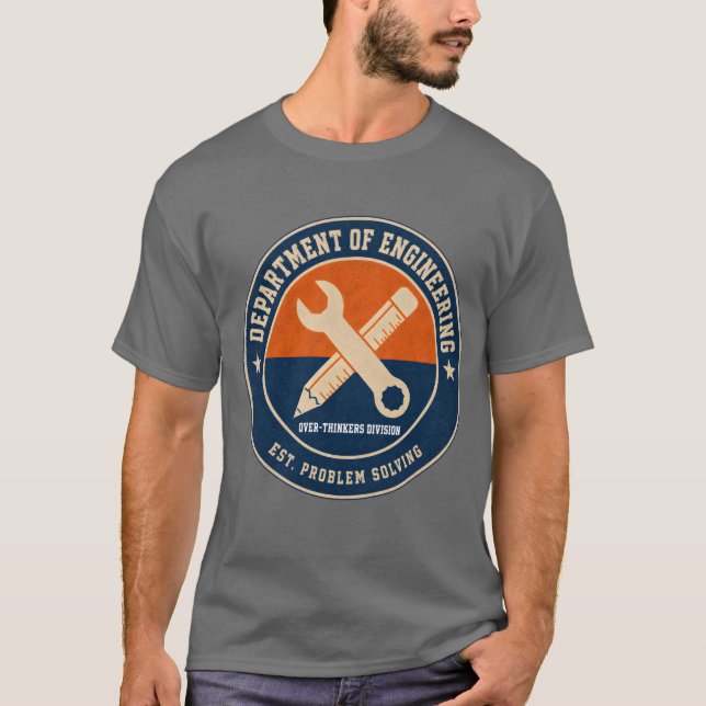 Ingenieure-Überdenker-Abteilung-Shirt T-Shirt (Vorderseite)