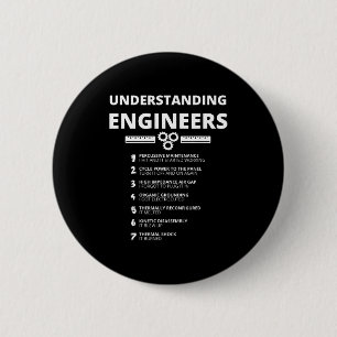 Ingenieure verstehen - Lustiger sarkastischer Inge Button