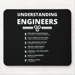 Ingenieure verstehen - Lustiger sarkastischer Inge Mousepad