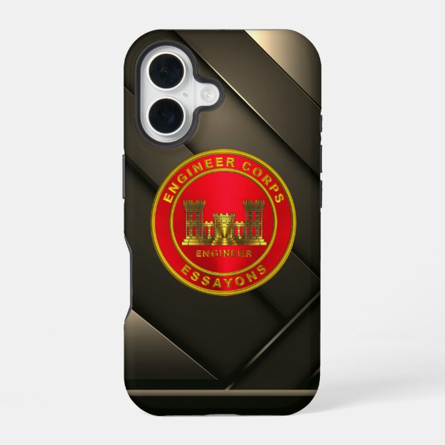 Ingenieurkorps iPhone 16 Hülle (Rückseite)