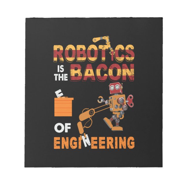 Ingenieurrobotik Notizblock (Vorderseite)