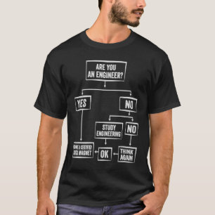 Ingenieurskunstdiagramm zum Aufheben des Mädchens T-Shirt