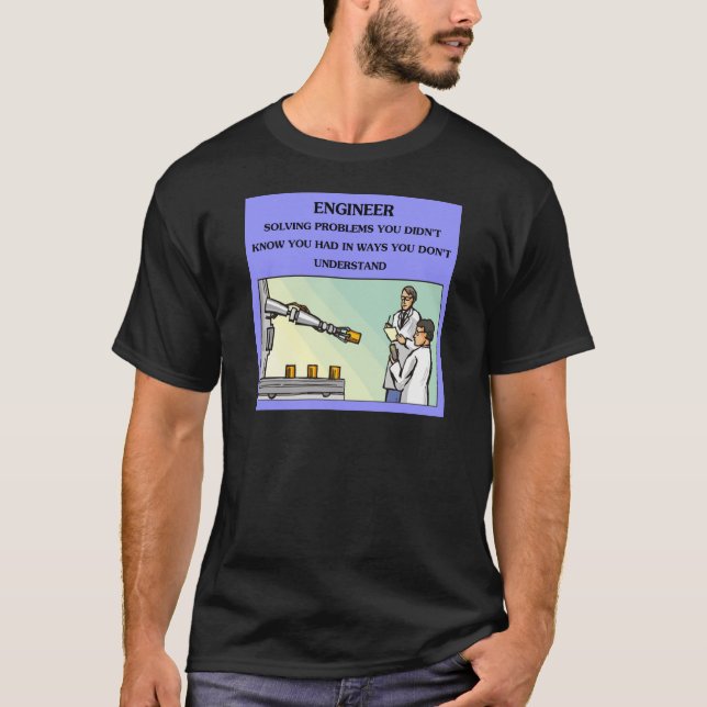 Ingenieurtechnikwitz T-Shirt (Vorderseite)